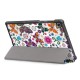 Tri-Fold Pringting Tablet Case Cover for Lenovo Tab M10 Plus Tablet - Butterfly Version