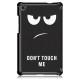 Tri-Fold Pringting Tablet Case Cover for Lenovo Tab M8 Tablet - Big Eyes Version Tri-Fold Pringting Tablet Case Cover for Lenovo Tab M8 Tablet - Big Eyes Version