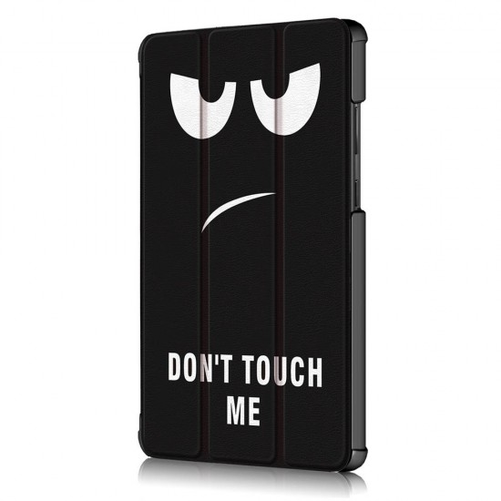 Tri-Fold Pringting Tablet Case Cover for Lenovo Tab M8 Tablet - Big Eyes Version Tri-Fold Pringting Tablet Case Cover for Lenovo Tab M8 Tablet - Big Eyes Version