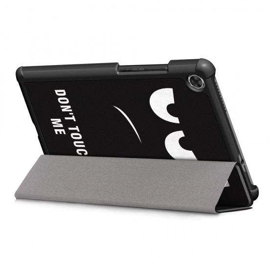 Tri-Fold Pringting Tablet Case Cover for Lenovo Tab M8 Tablet - Big Eyes Version Tri-Fold Pringting Tablet Case Cover for Lenovo Tab M8 Tablet - Big Eyes Version