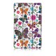Tri-Fold Pringting Tablet Case Cover for New F ire HD 7 2019-Butterfly