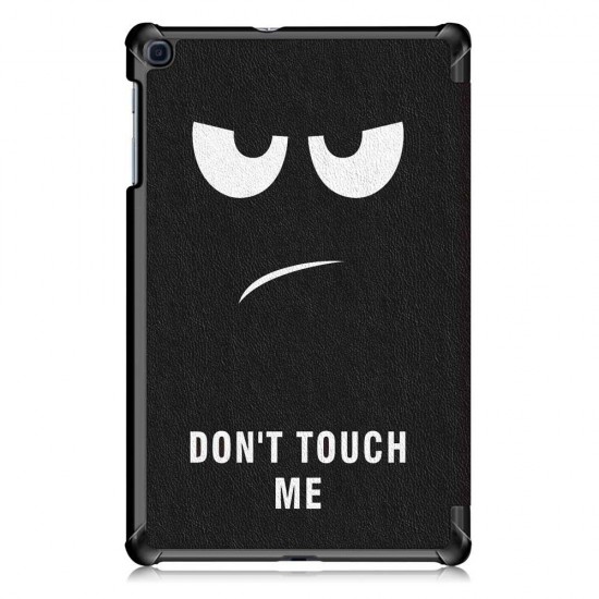 Tri-Fold Pringting Tablet Case Cover for Samsung Galaxy Tab A 10.1 2019 T510 Tablet - Big Eyes Tri-Fold Pringting Tablet Case Cover for Samsung Galaxy Tab A 10.1 2019 T510 Tablet - Big Eyes
