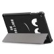 Tri-Fold Pringting Tablet Case Cover for Samsung Galaxy Tab A 10.1 2019 T510 Tablet - Big Eyes Tri-Fold Pringting Tablet Case Cover for Samsung Galaxy Tab A 10.1 2019 T510 Tablet - Big Eyes