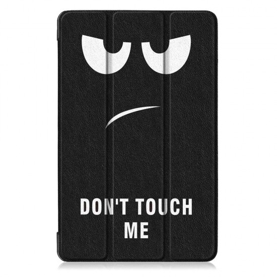 Tri-Fold Pringting Tablet Case Cover for Samsung Galaxy Tab A 10.1 2019 T510 Tablet - Big Eyes Tri-Fold Pringting Tablet Case Cover for Samsung Galaxy Tab A 10.1 2019 T510 Tablet - Big Eyes