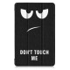 Tri-Fold Pringting Tablet Case Cover for Samsung Galaxy Tab A 10.1 2019 T510 Tablet - Big Eyes Tri-Fold Pringting Tablet Case Cover for Samsung Galaxy Tab A 10.1 2019 T510 Tablet - Big Eyes