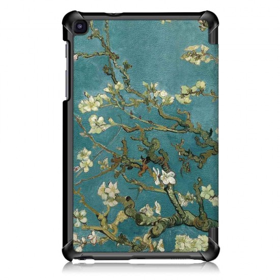 Tri-Fold Pringting Tablet Case Cover for Samsung Galaxy Tab A 8.0 2019 SM-P200 P205 Tablet - Apricot Blossom Tri-Fold Pringting Tablet Case Cover for Samsung Galaxy Tab A 8.0 2019 SM-P200 P205 Tablet - Apricot Blossom