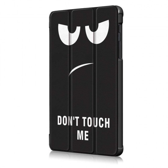 Tri-Fold Pringting Tablet Case Cover for Samsung Galaxy Tab A 8.0 2019 SM-P200 P205 Tablet - Big Eyes