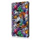Tri-Fold Pringting Tablet Case Cover for Samsung Galaxy Tab A 8.0 2019 SM-P200 P205 Tablet - Cloud Tri-Fold Pringting Tablet Case Cover for Samsung Galaxy Tab A 8.0 2019 SM-P200 P205 Tablet - Cloud