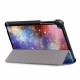 Tri-Fold Pringting Tablet Case Cover for Samsung Galaxy Tab A 8.0 2019 SM-P200 P205 Tablet - Milky Way Galaxy