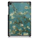 Tri-Fold Pringting Tablet Case Cover for Samsung Galaxy Tab S5E SM-T720 SM-T725 Tablet - Apricot Blossom Tri-Fold Pringting Tablet Case Cover for Samsung Galaxy Tab S5E SM-T720 SM-T725 Tablet - Apricot Blossom