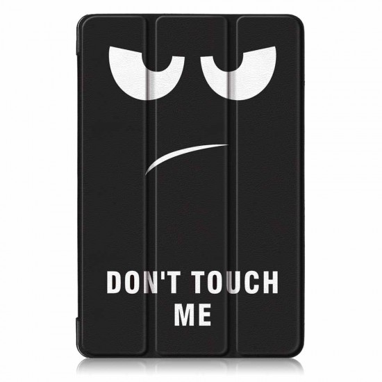 Tri-Fold Pringting Tablet Case Cover for Samsung Galaxy Tab S5E SM-T720 SM-T725 Tablet - Big Eyes