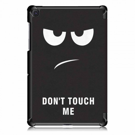 Tri-Fold Pringting Tablet Case Cover for Samsung Galaxy Tab S5E SM-T720 SM-T725 Tablet - Big Eyes