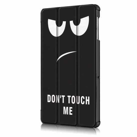 Tri-Fold Pringting Tablet Case Cover for Samsung Galaxy Tab S5E SM-T720 SM-T725 Tablet - Big Eyes