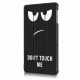 Tri-Fold Pringting Tablet Case Cover for Samsung Galaxy Tab S5E SM-T720 SM-T725 Tablet - Big Eyes Tri-Fold Pringting Tablet Case Cover for Samsung Galaxy Tab S5E SM-T720 SM-T725 Tablet - Big Eyes
