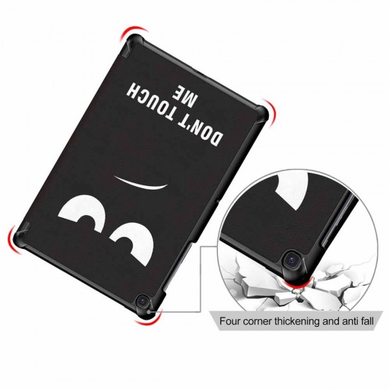Tri-Fold Pringting Tablet Case Cover for Samsung Galaxy Tab S5E SM-T720 SM-T725 Tablet - Big Eyes Tri-Fold Pringting Tablet Case Cover for Samsung Galaxy Tab S5E SM-T720 SM-T725 Tablet - Big Eyes