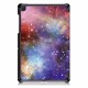 Tri-Fold Pringting Tablet Case Cover for Samsung Galaxy Tab S5E SM-T720 SM-T725 Tablet - Milky Way Galaxy