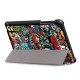 Tri-Fold Pringting Tablet Cover for Samsung Galaxy Tab A 8.0 2019 SM-P200 P205 Tablet - Doodle Tri-Fold Pringting Tablet Cover for Samsung Galaxy Tab A 8.0 2019 SM-P200 P205 Tablet - Doodle