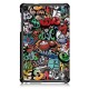 Tri-Fold Pringting Tablet Cover for Samsung Galaxy Tab A 8.0 2019 SM-P200 P205 Tablet - Doodle Tri-Fold Pringting Tablet Cover for Samsung Galaxy Tab A 8.0 2019 SM-P200 P205 Tablet - Doodle