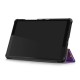 Tri-Fold Printing Tablet Case Cover for Lenovo M8 - Galactics