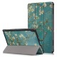 Tri-Fold Printing Tablet Case Cover for Lenovo Tab E10 Tablet - Apricot Blossom Tri-Fold Printing Tablet Case Cover for Lenovo Tab E10 Tablet - Apricot Blossom