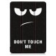 Tri-Fold Printing Tablet Case Cover for Lenovo Tab E10 Tablet - Big Eyes Tri-Fold Printing Tablet Case Cover for Lenovo Tab E10 Tablet - Big Eyes