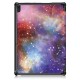 Tri-Fold Printing Tablet Case Cover for Lenovo Tab E10 Tablet - Milky Way galaxy Tri-Fold Printing Tablet Case Cover for Lenovo Tab E10 Tablet - Milky Way galaxy