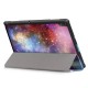 Tri-Fold Printing Tablet Case Cover for Lenovo Tab E10 Tablet - Milky Way galaxy Tri-Fold Printing Tablet Case Cover for Lenovo Tab E10 Tablet - Milky Way galaxy