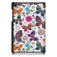 Tri-Fold Printing Tablet Case Cover for Samsung Galaxy Tab S5E SM-T720 SM-T725 Table - Butterfly Tri-Fold Printing Tablet Case Cover for Samsung Galaxy Tab S5E SM-T720 SM-T725 Table - Butterfly