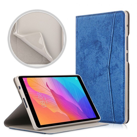 Tri-Fold TPU Leather Folding Stand Case Cover for 8 Inch Huawei MatePad T8 Tablet