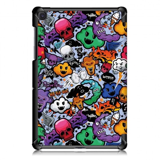 Tri-Fold Tablet Case Cover for Samsung Galaxy Tab S5E SM-T720 SM-T725 Tablet - Cloud Tri-Fold Tablet Case Cover for Samsung Galaxy Tab S5E SM-T720 SM-T725 Tablet - Cloud