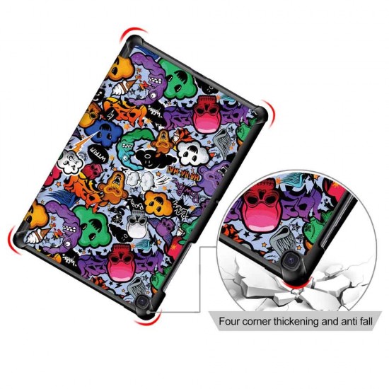 Tri-Fold Tablet Case Cover for Samsung Galaxy Tab S5E SM-T720 SM-T725 Tablet - Cloud Tri-Fold Tablet Case Cover for Samsung Galaxy Tab S5E SM-T720 SM-T725 Tablet - Cloud