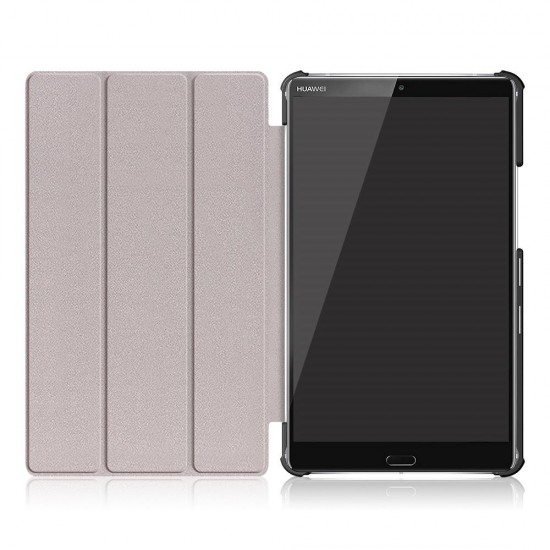 Tri Fold Ultra Slim Case Cover For 8.4 Inch Huawei Mediapad M5 Tablet
