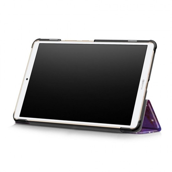 Tri Fold Ultra Slim Case Cover For 8.4 Inch Huawei Mediapad M6 Tablet