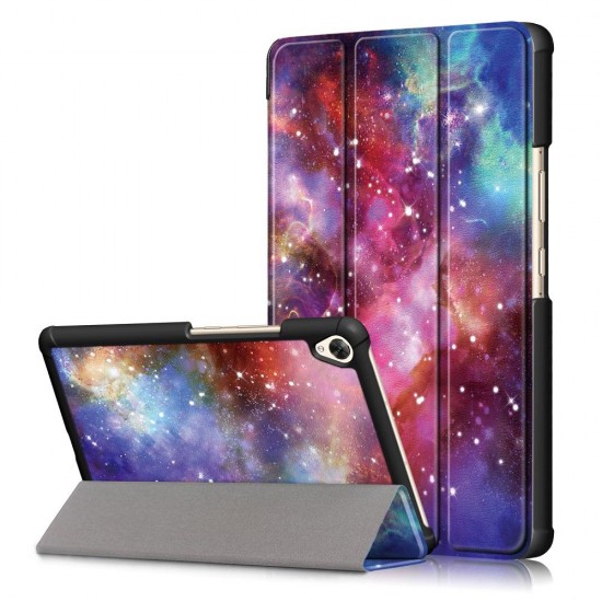 Tri Fold Ultra Slim Case Cover For 8.4 Inch Huawei Mediapad M6 Tablet Tri Fold Ultra Slim Case Cover For 8.4 Inch Huawei Mediapad M6 Tablet