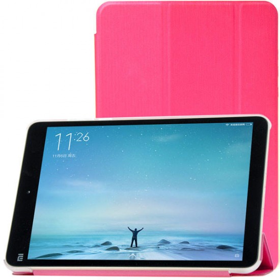 Tri-fold Folio PU Leather Case Cover For Mipad 2