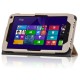 Tri-fold PU Leather Case Stand Cover For HP stream8 Tablet
