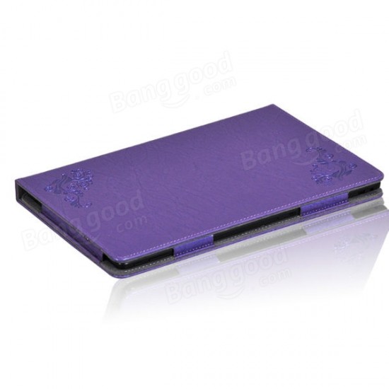 Tri-fold PU Leather Case Stand Cover For X16HD 3G Tablet