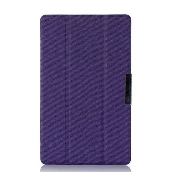 Ultra Thin Tri-fold PU Leather Case For Acer Iconia One7 B1-740