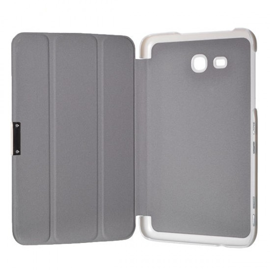 Ultra Thin three fold stand tablet case for Samsung Tab 3 LIte T110 7 Inch