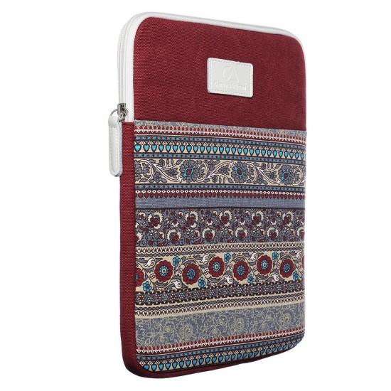 Vertical Tablet Case with Texture Design for 13.3 inch Tablet - Red