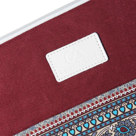 Vertical Tablet Case with Texture Design for 13.3 inch Tablet - Red
