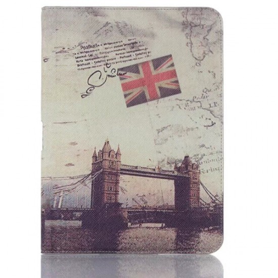 Vintage Design Folding Stand Case Cover For Samsung Galaxy Tab4 T530 Vintage Design Folding Stand Case Cover For Samsung Galaxy Tab4 T530
