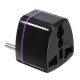 10A 250V Universal to EU Travel Power Outlet Adapter Plug Socket Converter