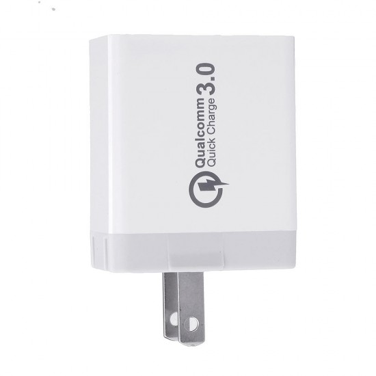 30W US 3 USB QC3.0 2.4A Charger Power Adapter for Tablet Smartphone