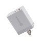 36W Dual USB Type C PD+QC3.0 Quick Charger Power Adapter for Smartphone Tablet