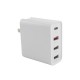 48W 4 USB Port Type C PD QC3.0 2.4A Charger Power Adapter for Tablet 48W 4 USB Port Type C PD QC3.0 2.4A Charger Power Adapter for Tablet