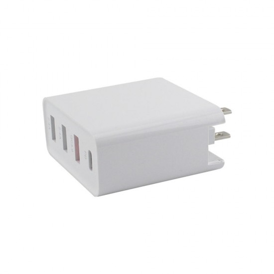 48W 4 USB Port Type C PD QC3.0 2.4A Charger Power Adapter for Tablet