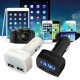 4in1 3.1A Dual Usb Car Charger Adapter Socket With LED Tester Volt Meterr