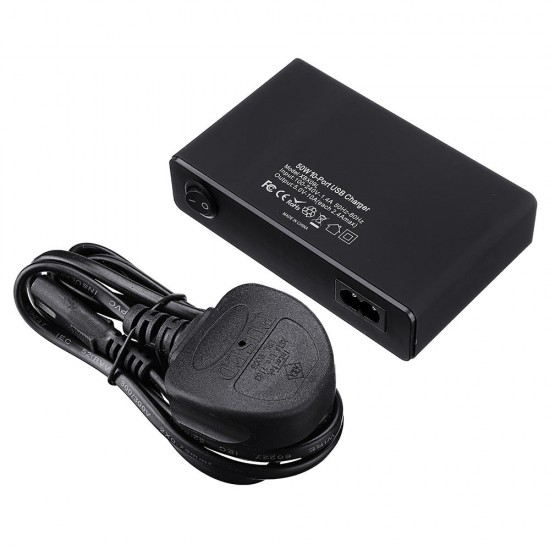 5V 10A 50W Multi Port USB Hub Charger Dock Station For Tablet Cellphone 5V 10A 50W Multi Port USB Hub Charger Dock Station For Tablet Cellphone