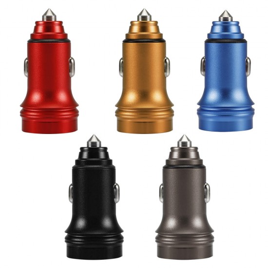 5V 2.4A JHY-002 Dual USB Car Charger Power Adapter For Smartphone Tablet PC 5V 2.4A JHY-002 Dual USB Car Charger Power Adapter For Smartphone Tablet PC